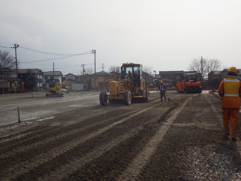 4.路盤敷均し